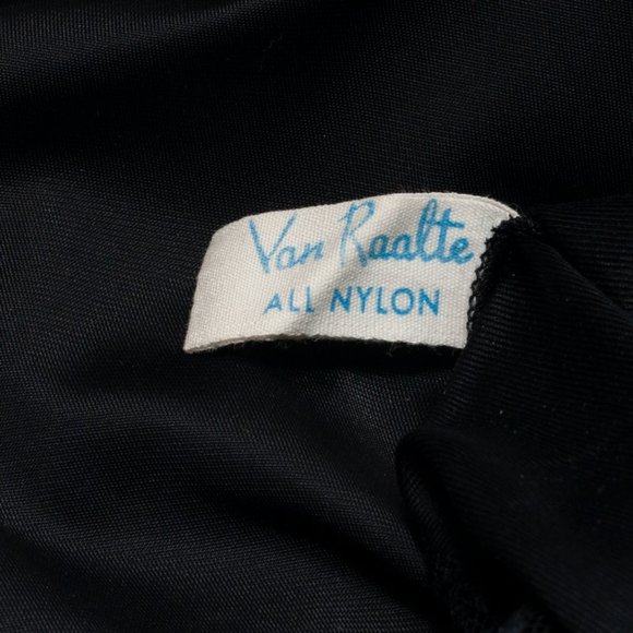 Vintage Van Raalte Satin Suavette Slip S 32 1301X - Picture 4 of 4